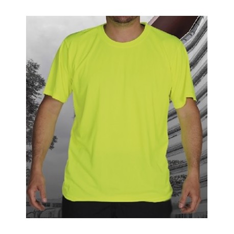 POLERA VARON DRYFIT FLUOR M/C