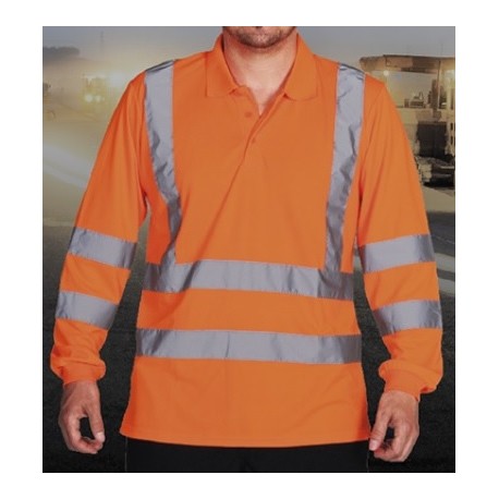 POLERA VARON DRYFIT FLUOR C/REFLECT 