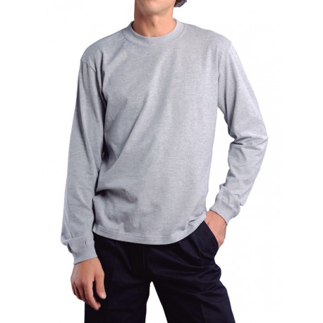POLERA POLO MANGA LARGA 100% ALGODON 