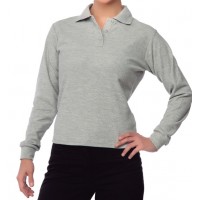 POLERA PIQUE DE DAMA M/L 