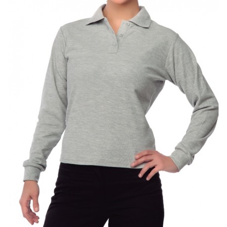 POLERA PIQUE DE DAMA M/L 