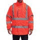 PARKA TERMICA FLUOR REFLECTANTE