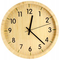 Reloj de Pared de Bamboo