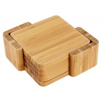 Set Posavasos de Bamboo 