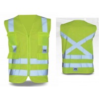 CHALECO REFLECTANTE XTR 4 BOLSILLO 