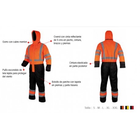 OVEROL TERMICO FLUOR San Rafael OXFORD