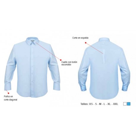 CAMISA OXFORD LIGHT M/L 