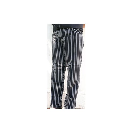 Pantalón Chef Gabardina con Rayas