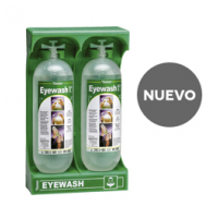 Botella Lavaojos con Soporte TOBIN (2 Unidades)