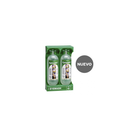 Botella Lavaojos con Soporte TOBIN (2 Unidades)