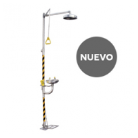 Duchas Lava Ojos INOX 316 con Pedal (BD-550A)