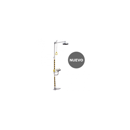 Duchas Lava Ojos INOX 316 con Pedal (BD-550A)