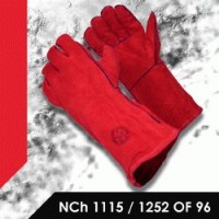 Guante Soldador Rojo