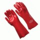 Guante PVC 14 -35Cms Rojo