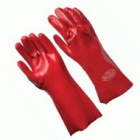 Guante PVC 14 -35Cms Rojo