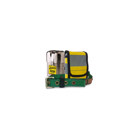 KIT AUTO RESCATADOR SAFE1 + FUNDA PROTECTORA + CINTURON MINERO