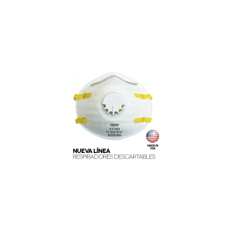 MASCARILLA STEELPRO N95 1740 (10 UN)