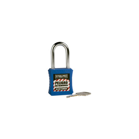 Candado Steelpro X10 azul