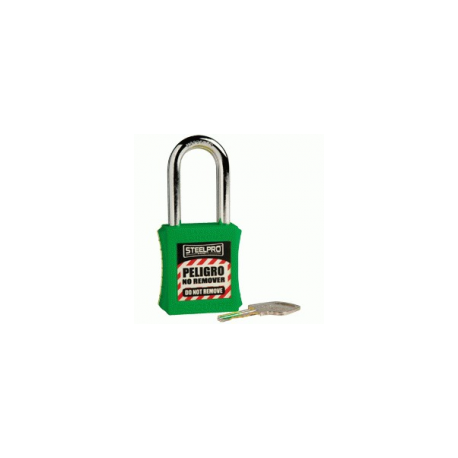 Candado Steelpro X10 verde