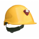 Casco Steelpro MTA con Porta lámparas Amarillo