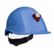 Casco Steelpro MTA con Porta lámparas Azul