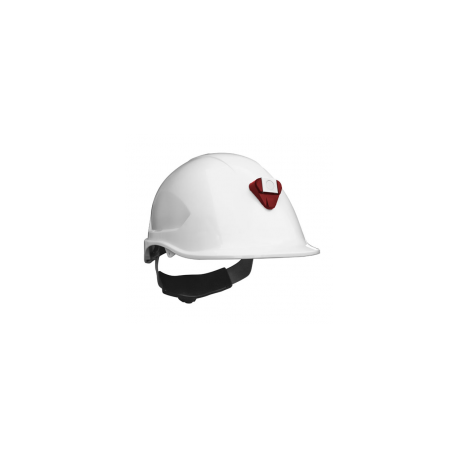 Casco Steelpro MTA con Porta lámparas Blanco