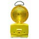 Lampara Señalización Tráfico Amarillo c/Batería