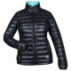 Parka Pluma Goose/Women Negro/Menta