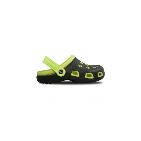 SANDALIAS DACKS MARINE (NEGRO-VERDE) CON COBRE